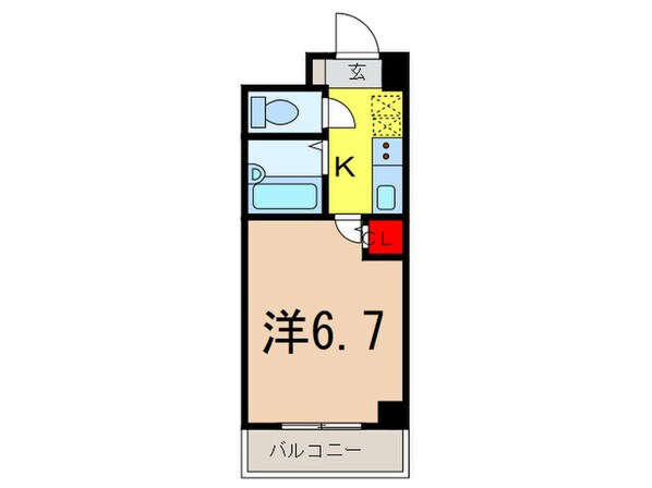 レジディア中野富士見台の物件間取画像